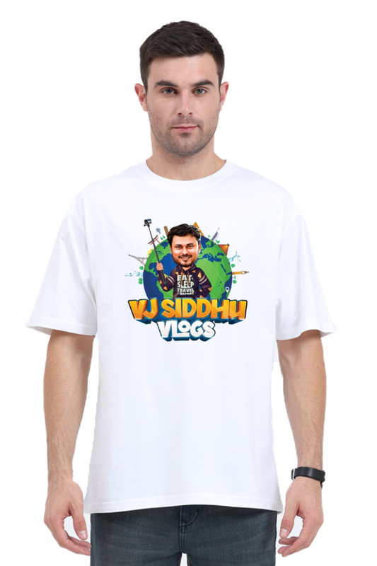 VJ Siddhu Vlogs Logo printed T-Shirt