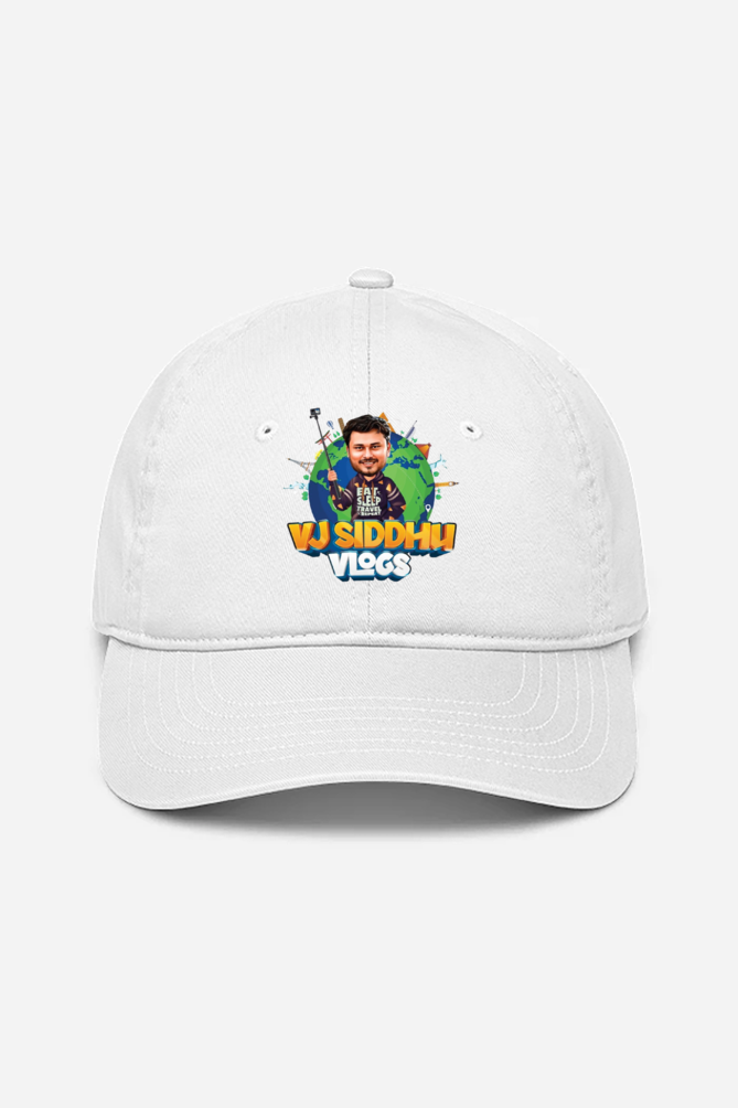 VJ Siddhu Vlog logo printed Baseball cap